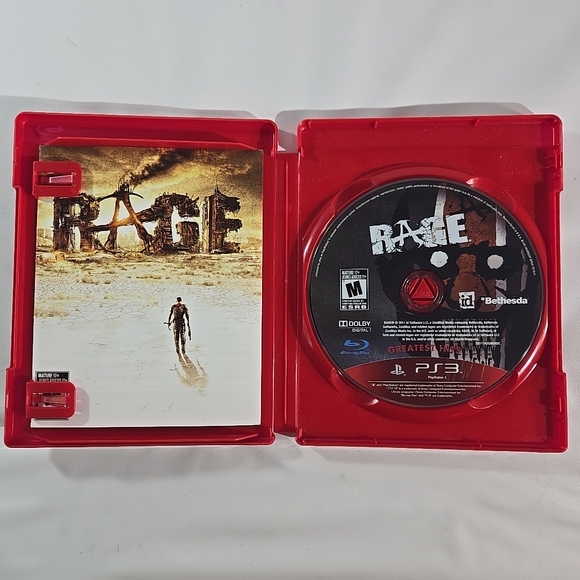 Sony PS3 Rage - Red Case Edition - Picture 2 of 9